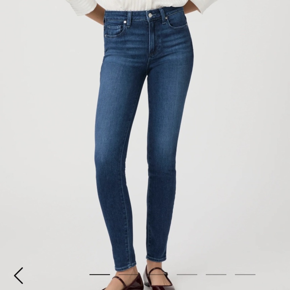PAIGE Hoxton Ultra SkinnyBlue High Rise Jeans